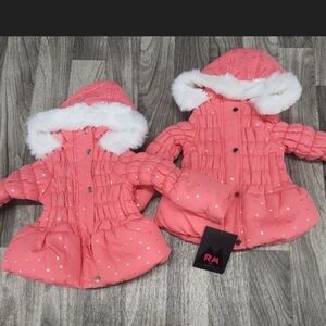 NWT GIRLS WINTER COAT. THIS PRICE IS FOR 1 COAT